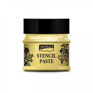 Šablonovací pasta Pentart 50 ml - žlutá