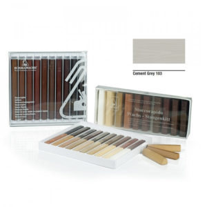 Borma wachs STUCCORAPIDO Retušovací tyčinka z měkkého vosku - 103 cement grey