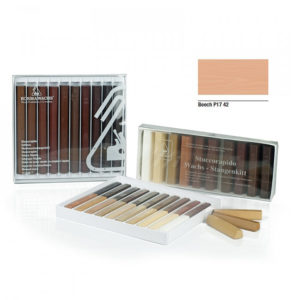 Borma wachs STUCCORAPIDO Retušovací tyčinka z měkkého vosku - 30 gr., 42 beech P17