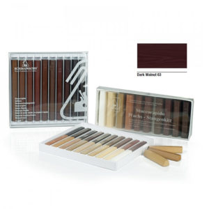 Borma wachs STUCCORAPIDO Retušovací tyčinka z měkkého vosku - 63 dark walnut