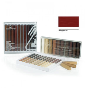 Borma wachs STUCCORAPIDO Retušovací tyčinka z měkkého vosku - 62 mahogany