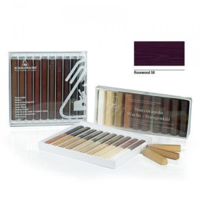 Borma wachs STUCCORAPIDO Retušovací tyčinka z měkkého vosku - 58 rosewood