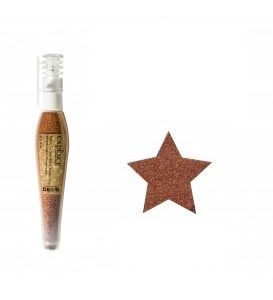 Třpytky v tužce, holografické oranžové