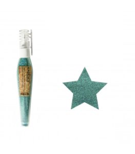 trpytky v tuzce holograficke tyrkysove