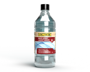 Bondex White Spirit - 1l - (výborné např. při zapylení povrchu nebo lepkavém povrchu po nátěru)