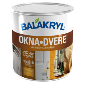 BALAKRYL Okna a dveře  - 0,7 kg  - bílá