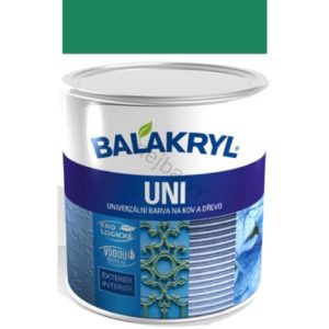 BALAKRYL  Uni mat 0,7 kg - tmavě zelený