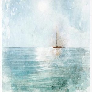 Rýžový papír A3  - moře (0754L)