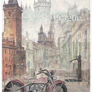 Rýžový papír A4  - Města a místa (R0877)