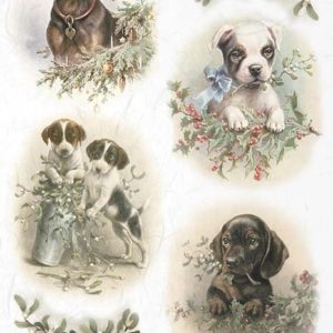 Rýžový papír A4  - zvířata  (R1016)