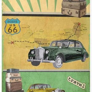 Rýžový papír A4  - retro   (1046)