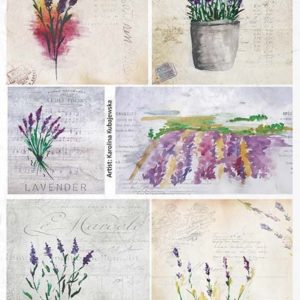 Rýžový papír A4  - Květiny a rostliny (R1249)