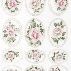 Rýžový papír A4  - Květiny a rostliny (1326)