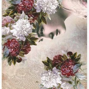 Rýžový papír A4  - Květiny a rostliny (R1367)