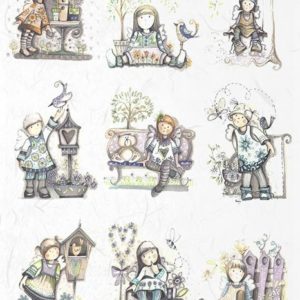 Rýžový papír A4  - děti (1680)