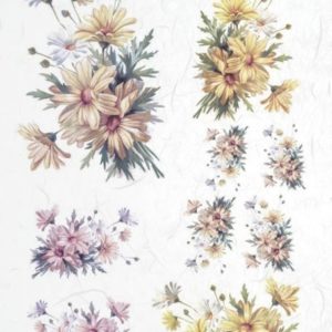 Rýžový papír A4  - Květiny a rostliny (R0249)