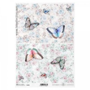 ryzovy papier na decoupage a4 motyliky