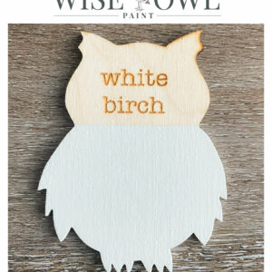 One Hour Enamel - Wise Owl Paint - barvy pro kuchyně, dveře, obložení.. White birch