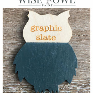 One Hour Enamel - Wise Owl Paint - barvy pro kuchyně, dveře, obložení.. Graphic Slate