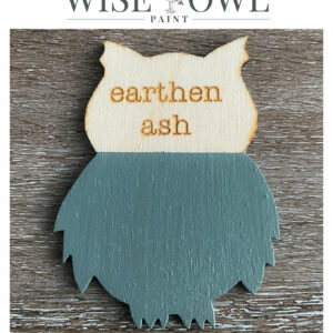 One Hour Enamel - Wise Owl Paint - barvy pro kuchyně, dveře, obložení.. Earthern Ash