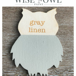 One Hour Enamel - Wise Owl Paint - barvy pro kuchyně, dveře, obložení...Gray Linen