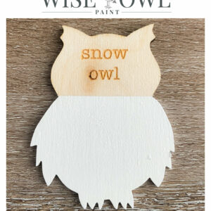 One Hour Enamel - Wise Owl Paint - barvy pro kuchyně, dveře, obložení...Snow Owl