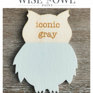 One Hour Enamel - Wise Owl Paint - barvy pro kuchyně, dveře, obložení...Iconic Gray