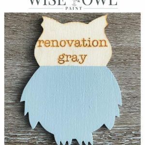 One Hour Enamel - Wise Owl Paint - barvy pro kuchyně, dveře, obložení...Renovation Gray