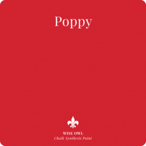 Chalk Paint -  křídová barva Wise Owl Paint  - Poppy