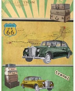 Rýžový papír A4 - města a místa - R1046