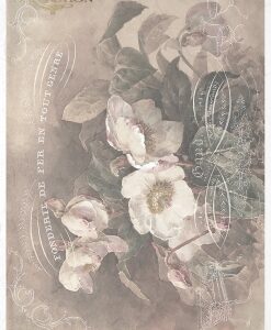 Rýžový papír A4  - R0724 - květiny a rostliny