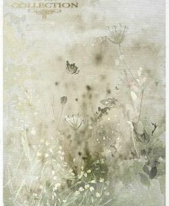 Rýžový papír A3  - R0725L - květiny a rostliny