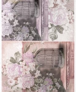 Rýžový papír A4  - R0764 - květiny a rostliny