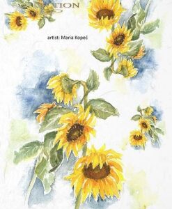 Rýžový papír A4  - květiny a rostliny R0913