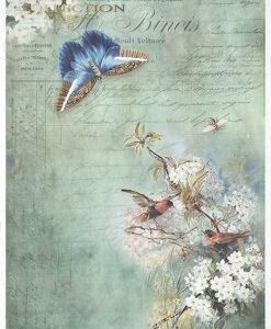 Rýžový papír A4  - zvířata  (R0976)