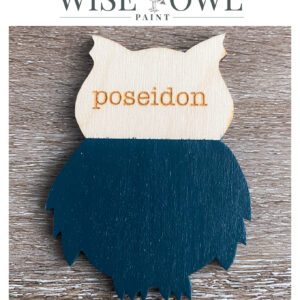 One Hour Enamel - Wise Owl Paint - barvy pro kuchyně, dveře, obložení.... Poseidon