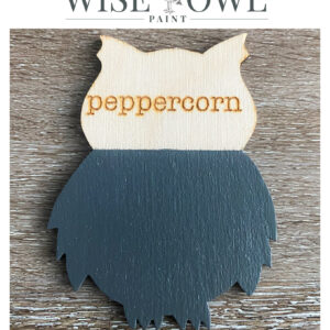One Hour Enamel - Wise Owl Paint - barvy pro kuchyně, dveře, obložení.... Peppercorn