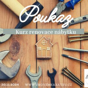 Poukaz na kurz renovace nábytku