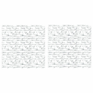 Metalická transferová folie - 30 x 30 cm - My Diary - stříbrná