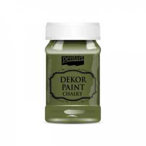 dekor paint soft 100 ml trnova zelena