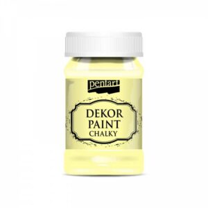 Dekor paint chalky křídová barva, žlutá