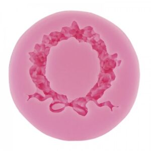 SILIKONOVÁ FORMA, věnec - 6,1 cm x 0,9 cm