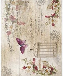 Rýžový papír A4 Zvířata R1186