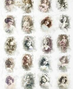 Rýžový papír - Postavy - R1746