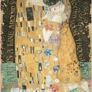 Rýžový papír A4 Stamperia DFSA4637 Klimt