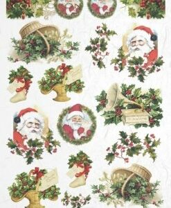 Rýžový papír A4 Itd R0605 vánoční