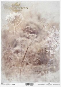 Ryzovy papir R1876 lucni kvetiny