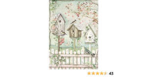 Stamperia ryzovy papir DFSA4448 budky