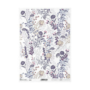 papir ryzovy R1885 a4 tapetovy motiv s lucnimi kvety