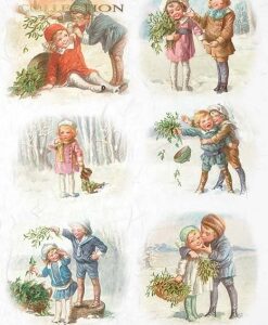 Rýžový papír A4  - Vánoce (R1001)